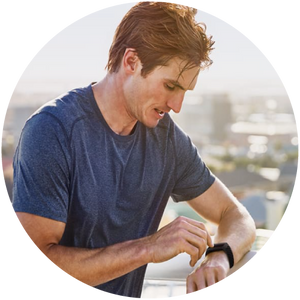 KoreTrak Smartwatch - Fitness Tracker + Activity Tracker + Sleep Monitor