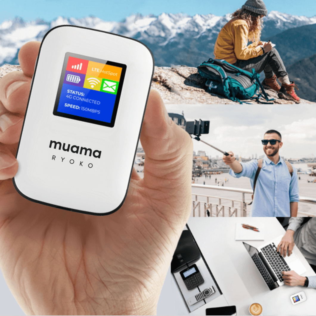 Muama Ryoko - Portable 4G WiFi Router